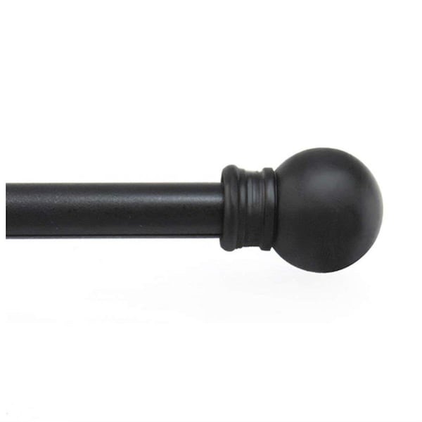 Daphnes Dinnette KN365-5 48-84 in. Black Fiona Cafe Rod DA1806665 - main